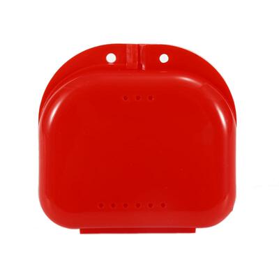 极速New Orthodontic Retainer Box Compact Case for Mouthguard