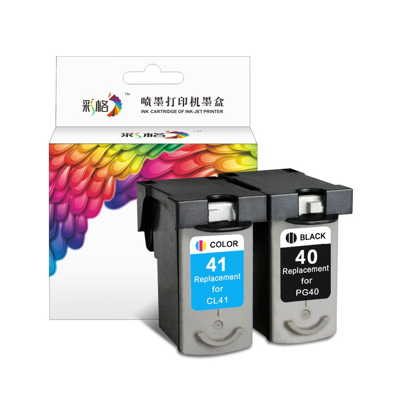 彩格兼容佳能PG40墨盒CL41彩打印机墨盒IP1180 ip1980 1600 1880