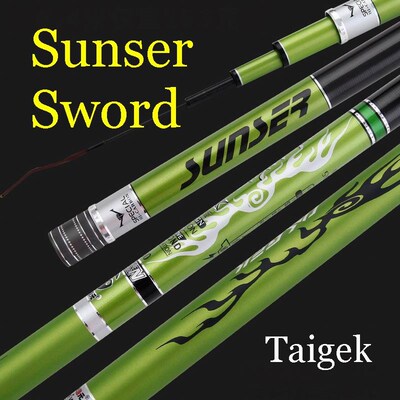 极速Sunser Sword 19 Telescopic Fishing Rod Superhard Peak Qu