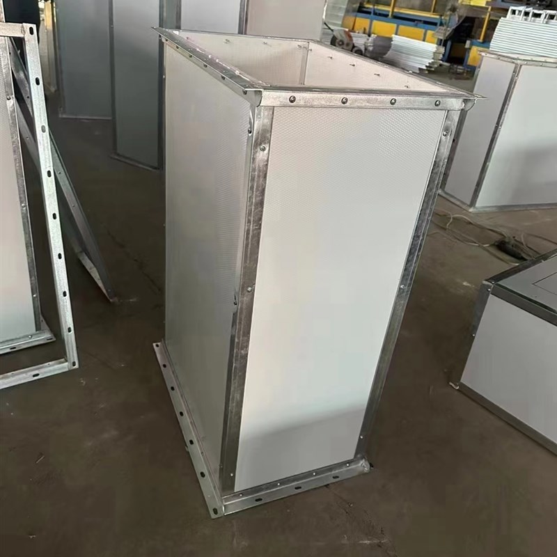 防火复合风管单双彩钢镁质防火风管面玻纤彩钢复合风管耐高温风管