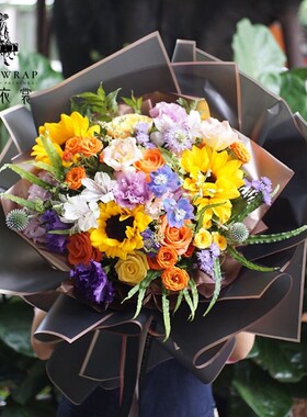 极速wrapping paper for flowers bouquets floral packaging pap