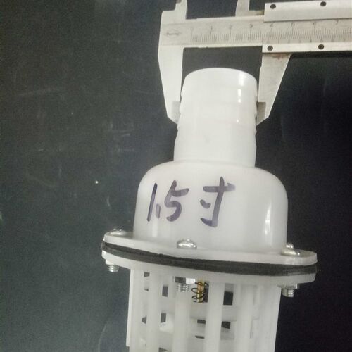好货。水泵配件塑料软管接头抽水泵底阀止回水阀过滤单向底阀莲蓬