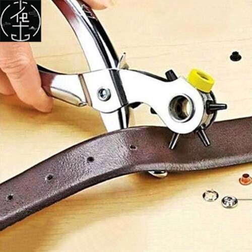 好货New puncher duty leather hole punch hand pliers belt