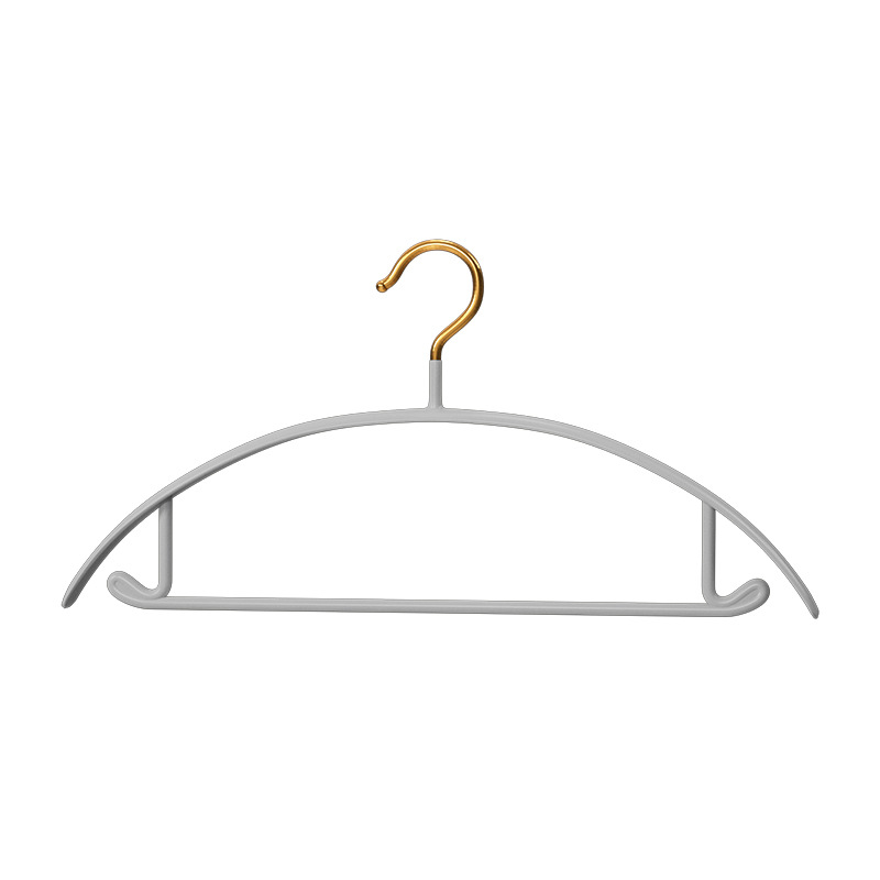 半圆浸塑衣架家用宿舍晾衣架无痕防滑衣挂衣撑衣架挂钩晒挂衣架子