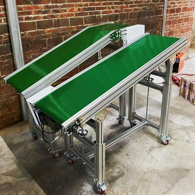 小型传送带输送机注塑机流水线