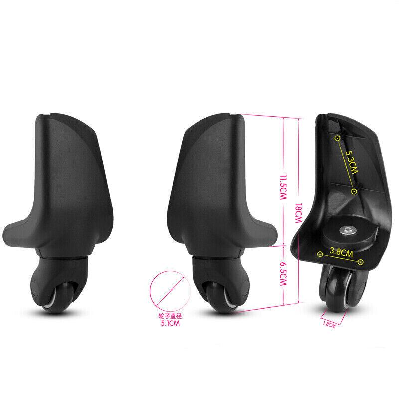 适用行李箱皮箱轮子拉杆箱配件万向轮通用旅行箱包脚轮密码箱滑轮