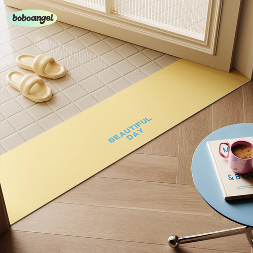 梦幻马卡龙门槛石地垫浴室门口垫