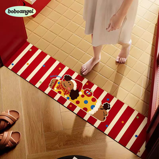 小狗麦琪门槛石地垫窗台进门口厨房超窄长条地毯免洗吸水速干脚垫