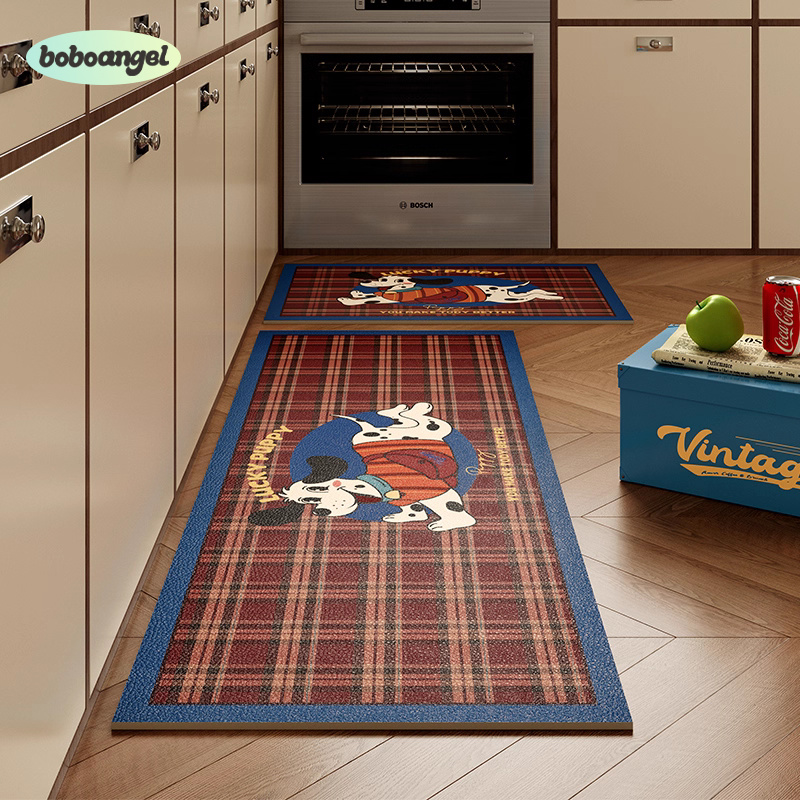 绅士斑比厨房专用地垫易清洗