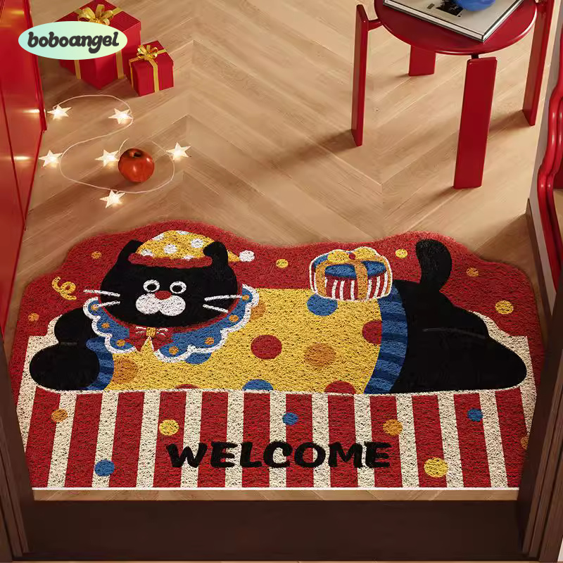 喵趣多多入户门地垫新年门垫