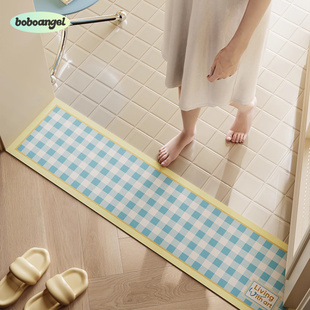半勺方糖门槛石地垫入户门垫进门超窄长条脚垫卫生间浴室吸水垫子