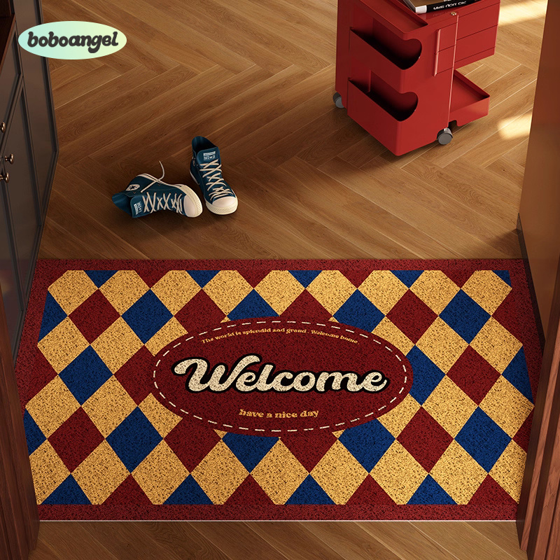 暖冬记忆复古丝圈入户地垫