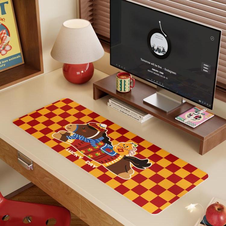 小马蒂奇马年新年鼠标垫
