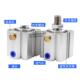 ATQ32前后单动押进押出薄型气缸ASQ12X16X20X25X40X50X5X10X15S