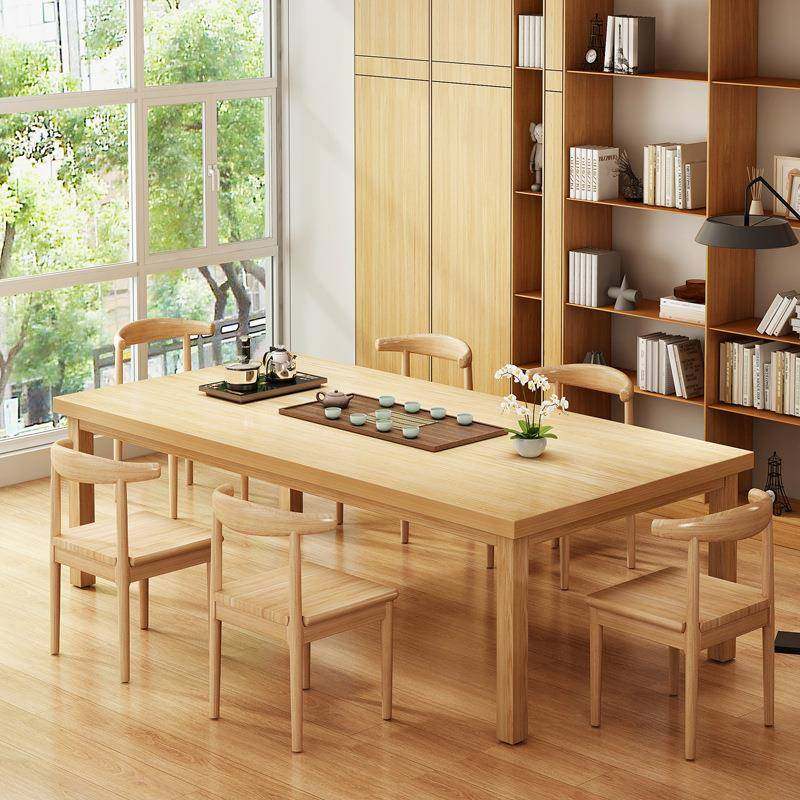 茶桌椅组合新中式实木腿茶台办公室茶几家用客厅大长书桌长条桌子,3C数码配件,其它配件,淘宝优惠券,粉丝福利购,淘宝优惠卷