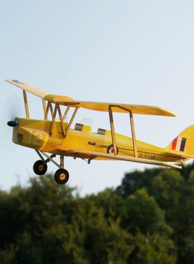 Minimumrc虎蛾4通道双翼多协议遥控固定翼图像实机模型