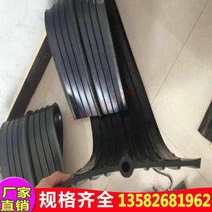 速发中胀式遇水膨埋外j贴橡1止水带65胶型建筑用背贴式钢板钢边式