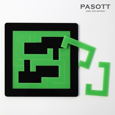 速发10级难烧脑拼图J塑料透明减压Jigsaw 玩uzzle益智P具难狱地度