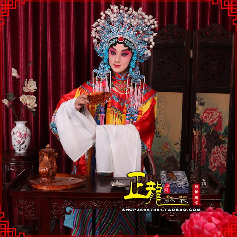 速发剧龙戏装团凤蟒京曲戏剧服装舞台装戏正越剧凤袍杨贵妃贵妃醉
