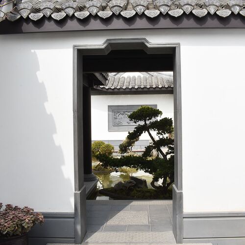 苏式庭院砖雕仿古勒脚青砖w墙裙古建地脚线一米长影壁墙底座