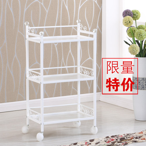 包邮欧式美容推车带抽q屉美容院专用小推车美发工具车多功能置物
