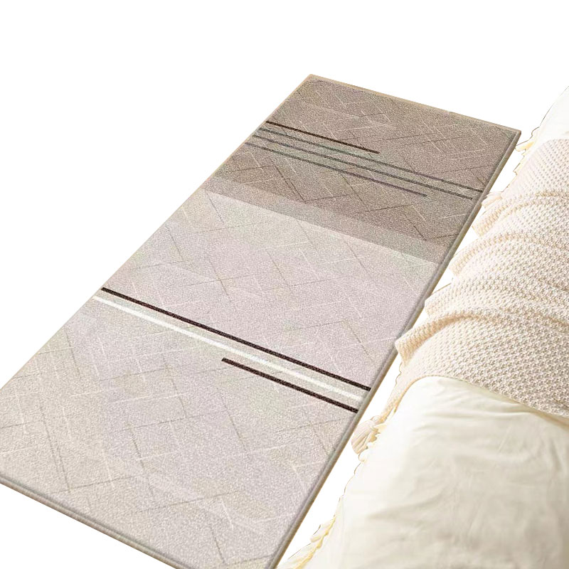 加厚彷羊绒床边地毯卧室长条床边毯客厅I床前地毯茶几沙发防滑地