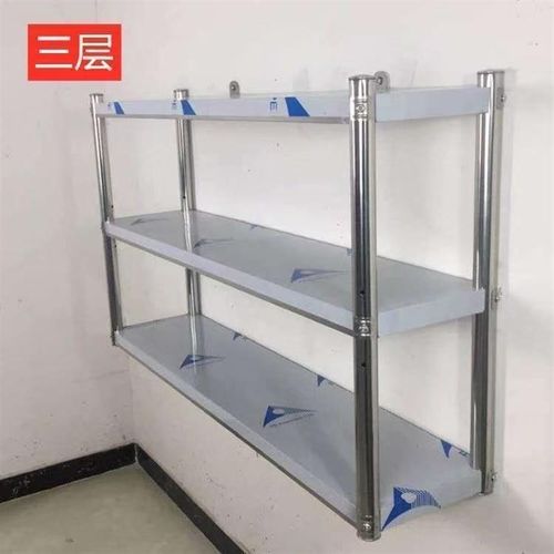 加厚厨房置物架挂墙o壁挂式置物架壁挂式货架吊柜饭店上墙架碗盘
