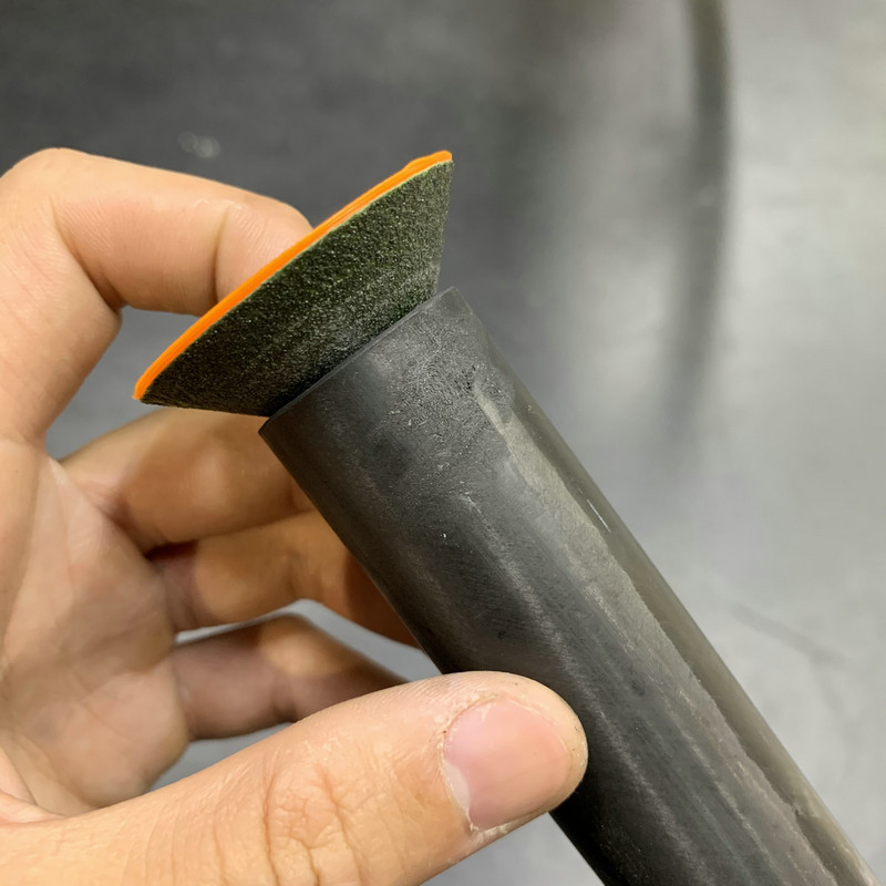 自行车公路车碳纤维m前叉截管打磨去毛刺修边工具座管把横头管打