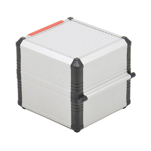 印章箱铝合金4j小格印鉴收纳保管手提带锁便携财会财务私公放章盒