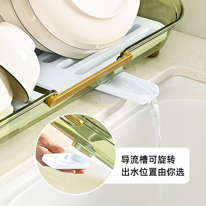 厨房碗架沥水架碗柜n碗碟置物架子家用台面多功能放碗盘碗筷收纳