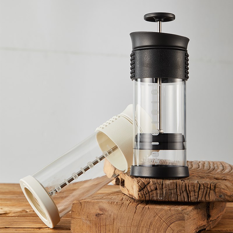 太空f3法压壶手握o耐热玻璃咖啡壶滤压茶壶家用咖啡粉冲泡器