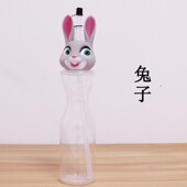 创意塑料吸管杯卡通杯果汁饮料杯 奇异杯L 比基尼杯美女杯奶茶杯