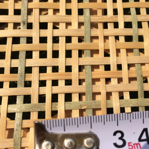 竹编米筛直径50孔径3和1糠x晒东西筛子用手工竹制品农家晾晒圆簸