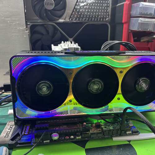 维修590GME改装5090同德散热器改装3080 409议价