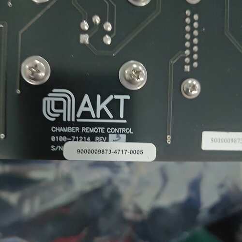 维修AKT CHAMBER REMOTE  10K议价