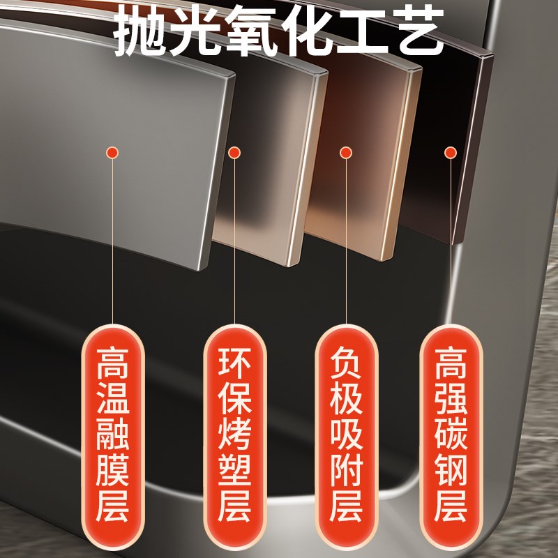 枪灰碗碟收纳架碗盘沥水架台面家用厨房I壁挂式免打孔墙上置物架