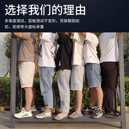 重型仓储仓库货架置物架多层中型储物架地下N室货物架铁架子杂物