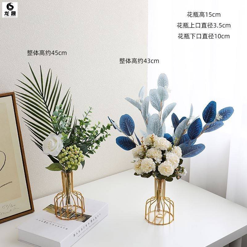 速发冰箱上饰摆的花工艺礼品摆面塑胶花装花摆件桌子摆花顶部上的