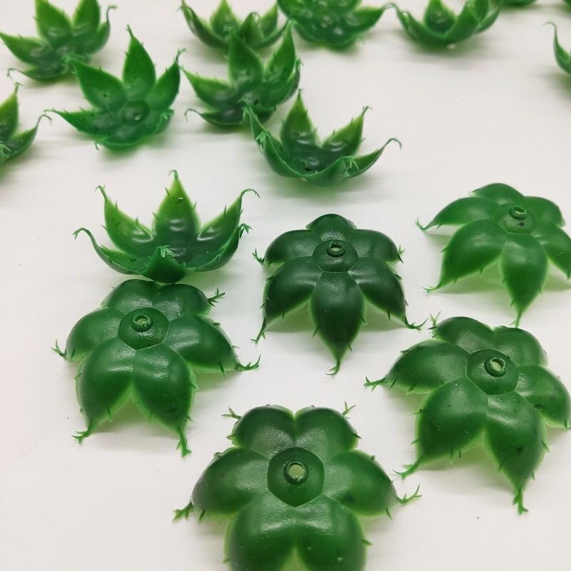 速发玫瑰花角花六托花托花卉丝带花专用花托手工绿色大托花萼