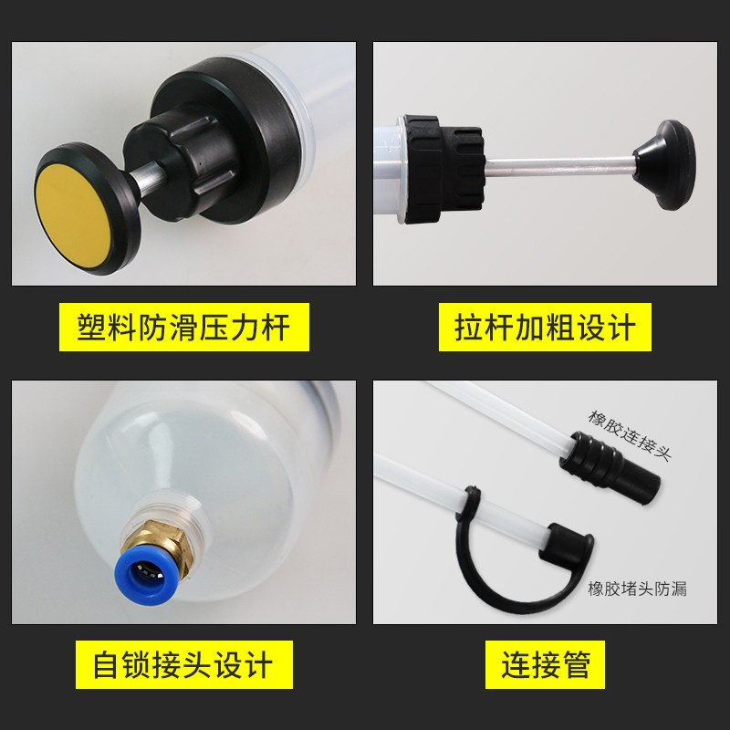速发针筒式两用吸注手动抽刹车油换油工具换抽机汽车积碳清洗工具