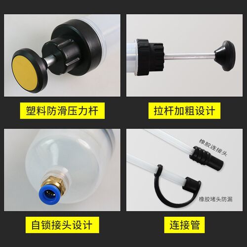 速发针筒式两用吸注手动抽刹车油换油工具换抽机汽车积碳清洗工具