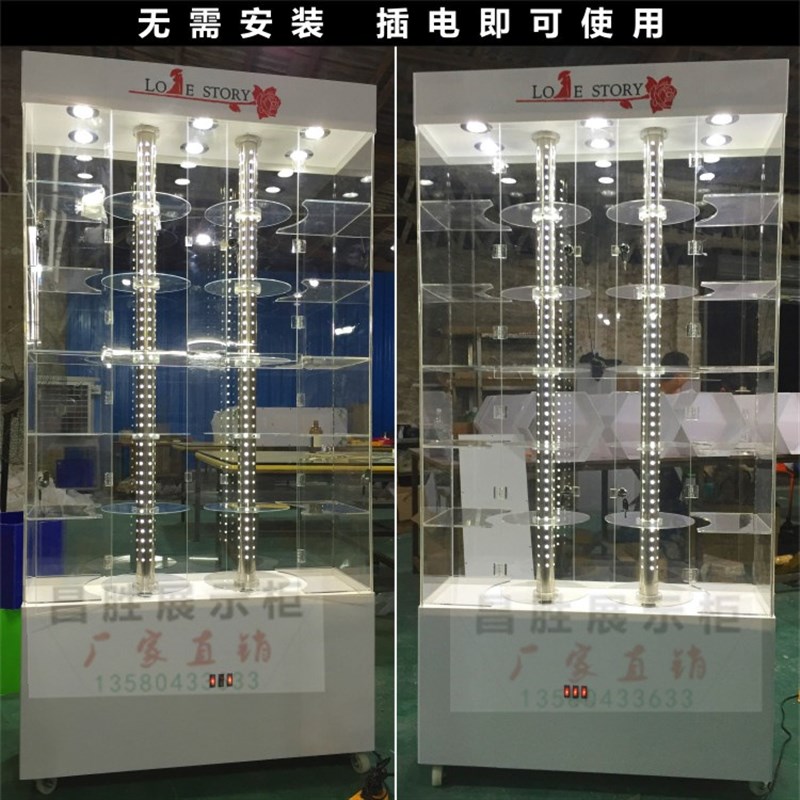 速发商品柜亚克力展示柜手配机件精品饰柜陈列品有机玻璃展示柜