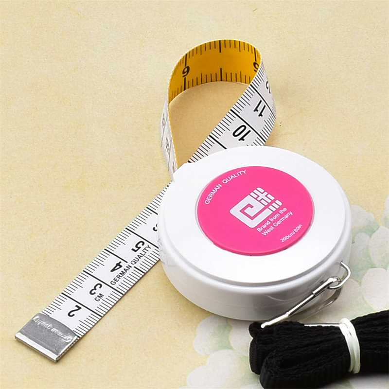 速发尺尺子卷布量衣尺量腿围三围身高尺服装尺裁缝家用软皮尺 2米
