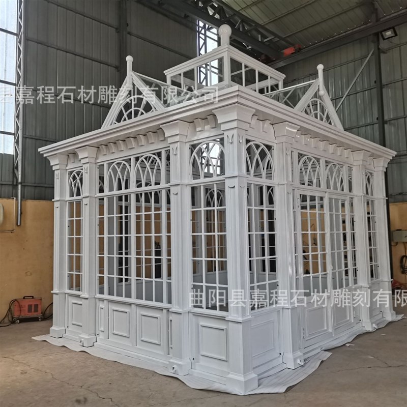 速发欧顶铁艺凉亭廊架穹式圆顶景观钢结室装饰公园花房温构光房
