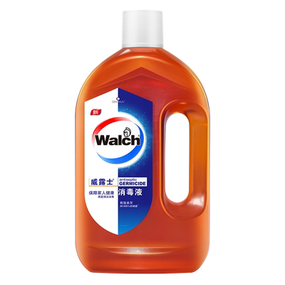威露士消毒液家用室内消毒水多用衣物家居玩具地板杀菌1.6L大瓶装