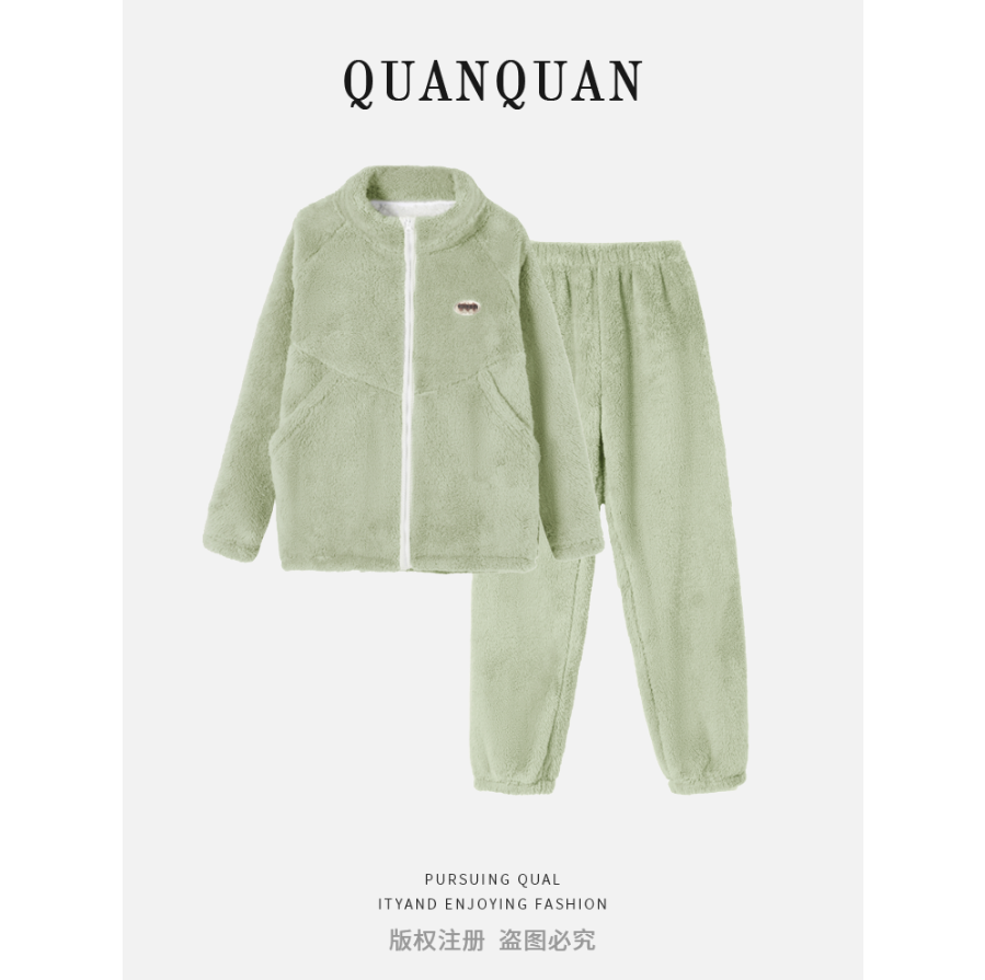 【权权专属】【加加厚零下可穿】情侣家居服大口袋宽松保暖909,女士内衣/男士内衣/家居服,睡衣/家居服套装,淘宝优惠券,粉丝福利购,淘宝优惠卷