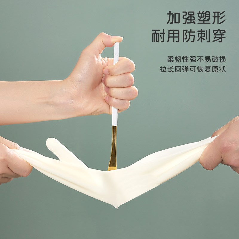 洗碗手套女家务清洁厨房丁腈橡胶耐用型刷碗洗衣服乳胶皮加厚防水