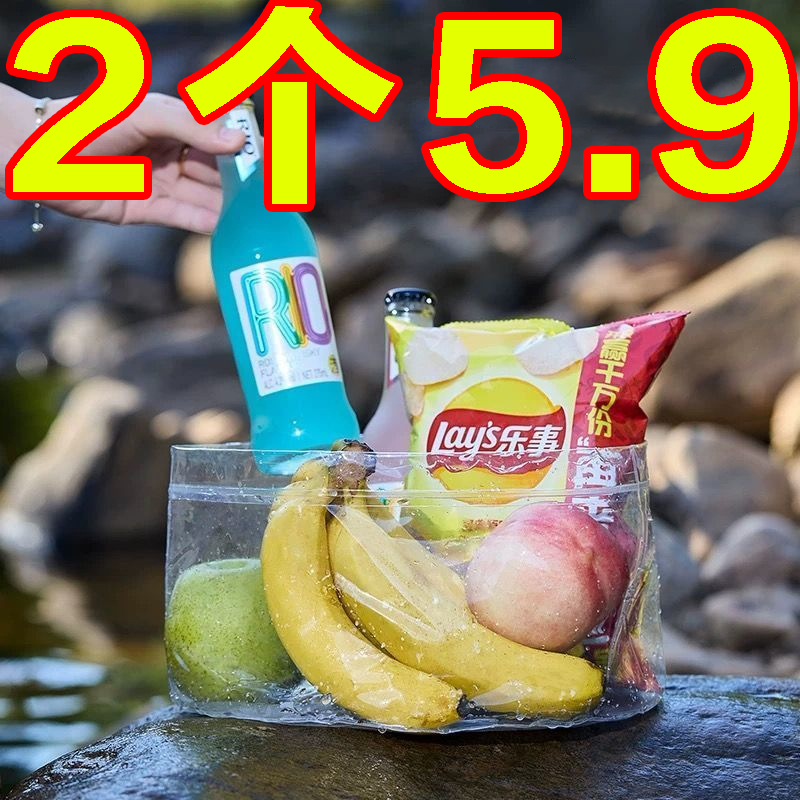 便携一次性折叠盆手提式旅行水桶