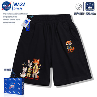 运动五分裤 疯狂动物城儿童纯棉短裤 薄款 男女童小学生夏季 2026新款