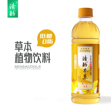 【天猫U先】清酷草本植物饮料菊花茶350mlX1瓶